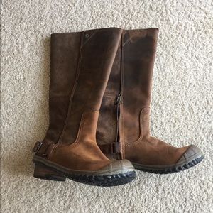 Sorel Leather Snow Boots